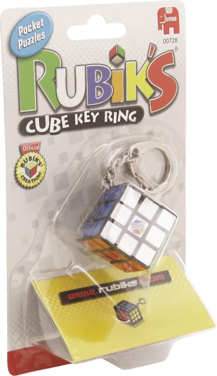 Grab a Gift - Rubik's Kubus® sleutelhanger bedrukken als relatiegeschenk