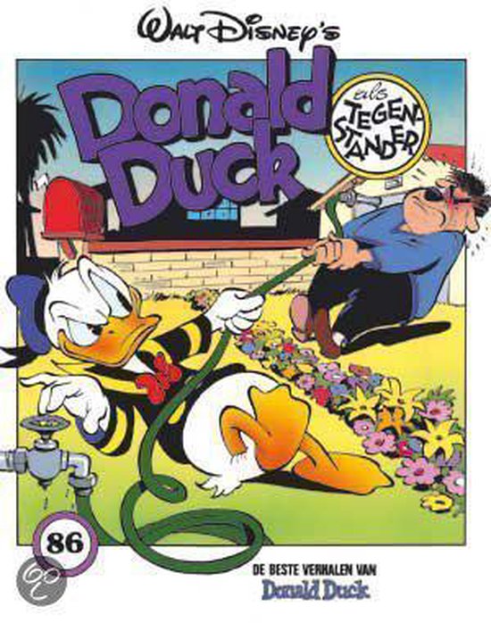 Cover van het boek 'Beste verhalen Donald Duck / 086 Donald Duck als tegenstander' van Walt Disney Studio’s