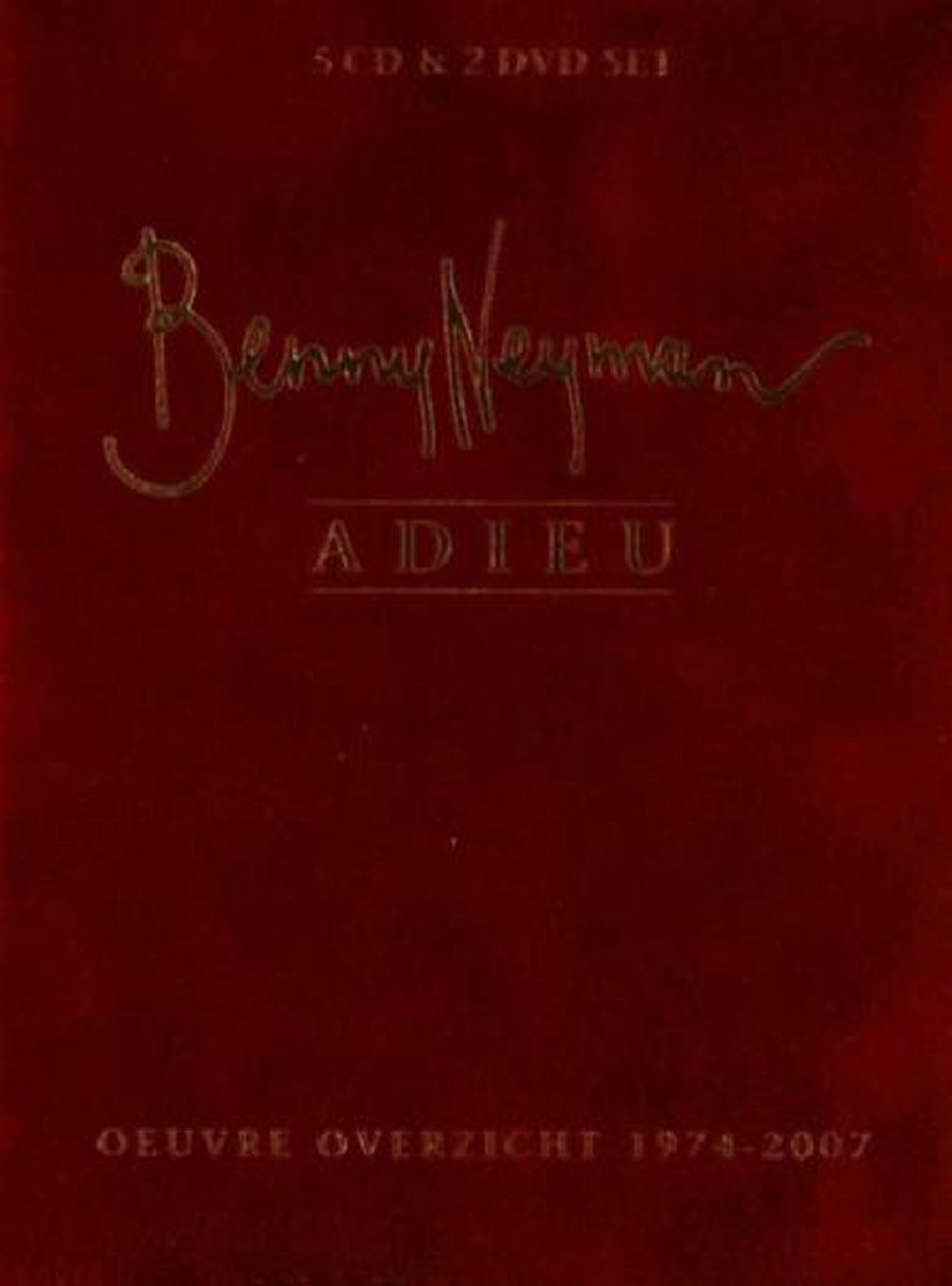 Adieu - 100 Mooiste Liedjes (Deluxe Box 5 Cd + 2 Dvd) - Benny Neyman