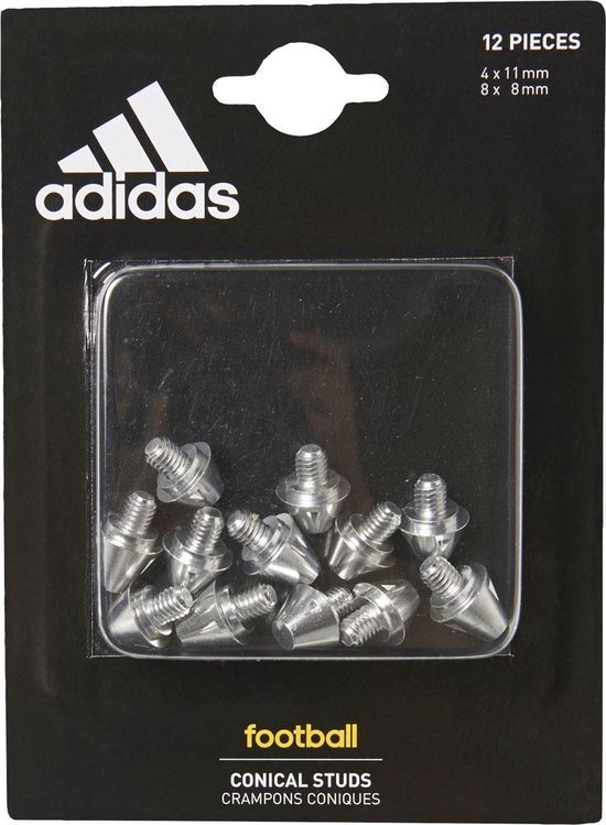 klink Walging Skalk Adidas ijzeren noppen 8 x 8mm + 4 x 11mm | bol.com