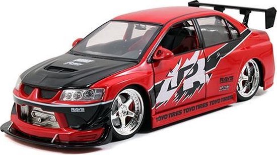 Fast & Furious Modelauto 'Mitsubishi Lancer Evolution VIII' - 1:18