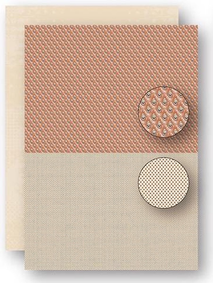 NEVA071 - Nellie Snellen A4 knutselpapier kaarten scrapbook pakket - 5 vellen achtergrond papier - achtergrondvellenAfrika print-1