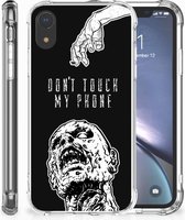 Geschikt voor iPhone Xr Back cover Hoesje Zombie