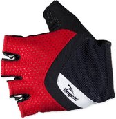 Fietshandschoen Rogelli Brooker Rood / Zwart / Wit - Maat: L, Kleur: Zwart