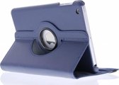 Tablet Hoes Geschikt voor iPad Mini 3 / iPad Mini 2 / iPad Mini - 360° Draaibare Bookcase - Blauw