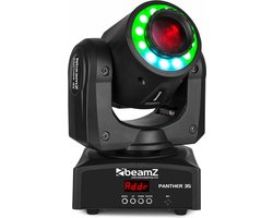 Moving head - BeamZ Panther 35 moving head met 35W LED en LED ring