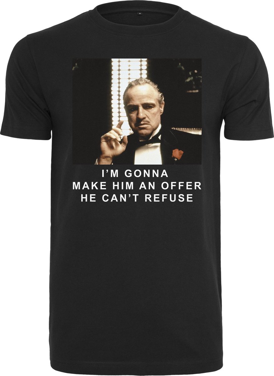 Urban Classics The Godfather Heren Tshirt -M- Godfather Refuse Zwart