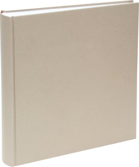 Deknudt Frames fotoalbum - beige linnen - 100 witte pagina's | bol