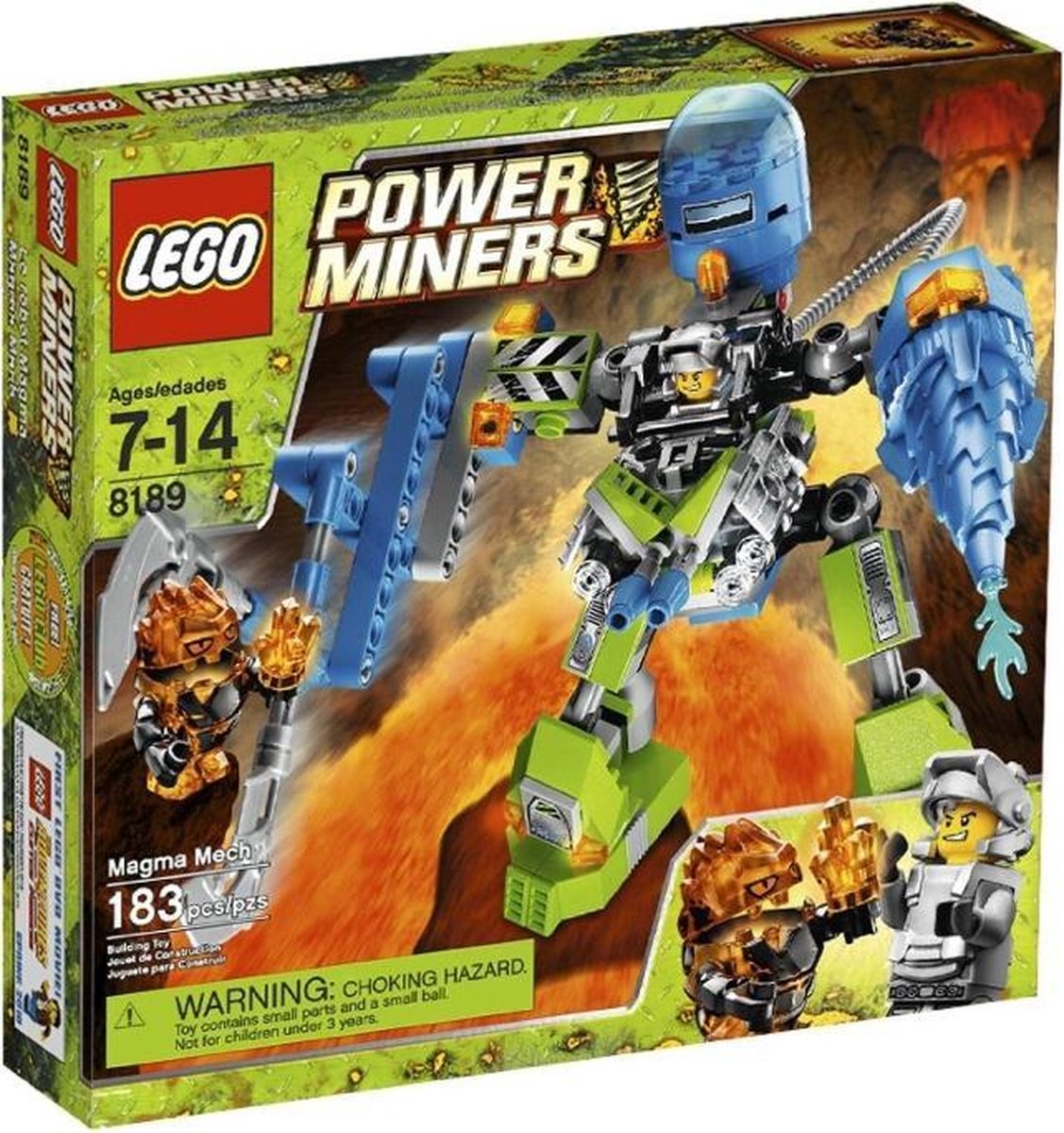 Afbeelding van product LEGO Power Miners Magma Mech - 8189