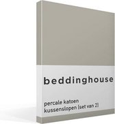 Beddinghouse - Percale katoen - Kussenslopen - Set van 2 - 60x70 cm - Sand