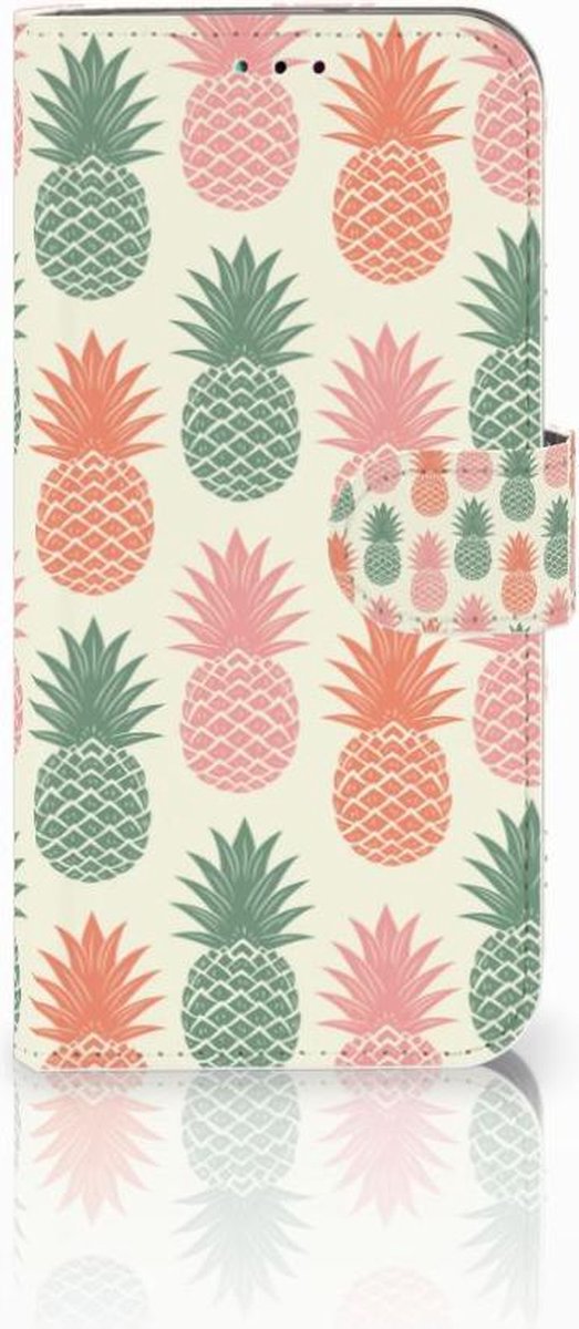 Samsung Galaxy A40 Book Cover Ananas