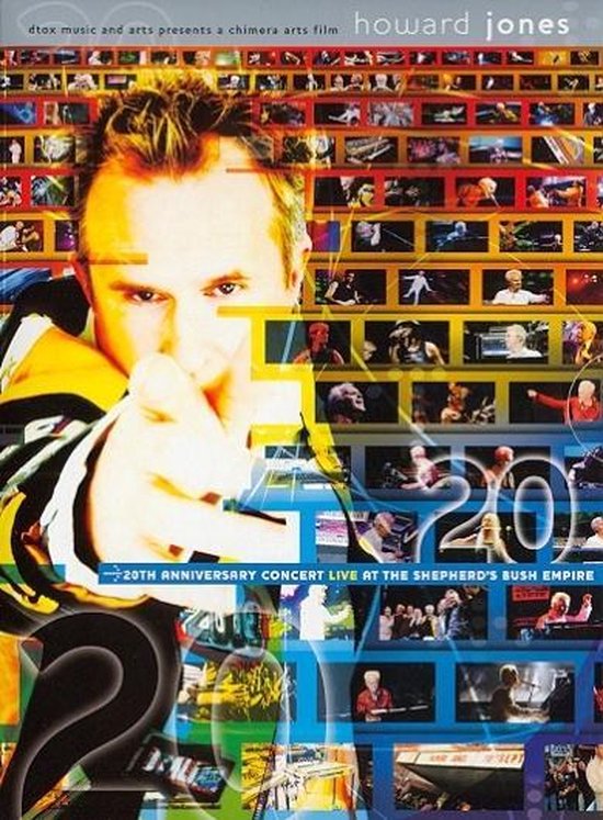 Cover van de film 'Howard Jones - 20th Anniversary Contert'