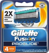 Gillette Fusion ProGlide - 4 pièces - Rasoirs