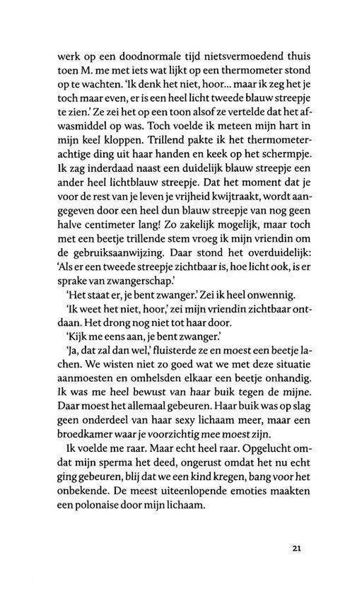 Bladzijde 21 van het boek 'Ik, Papa'.