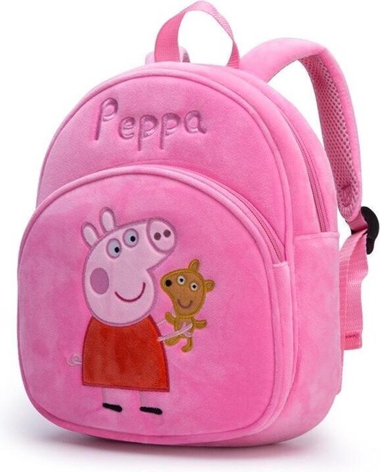 Peppa Pig Rugzak - Roze - 28 x 25 x 6 cm | bol