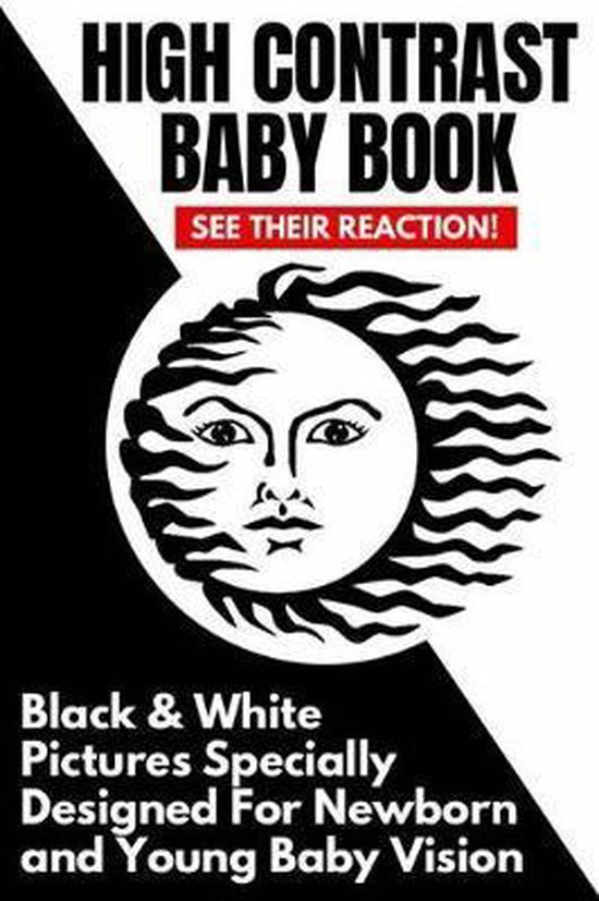High Contrast Baby Book, Babybright Press 9781797941677 Boeken