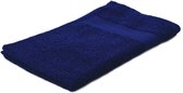 Arowell Gastendoek Gastenhanddoek 50 x 30 cm - 500 Gram - Donkerblauw - 3 stuks