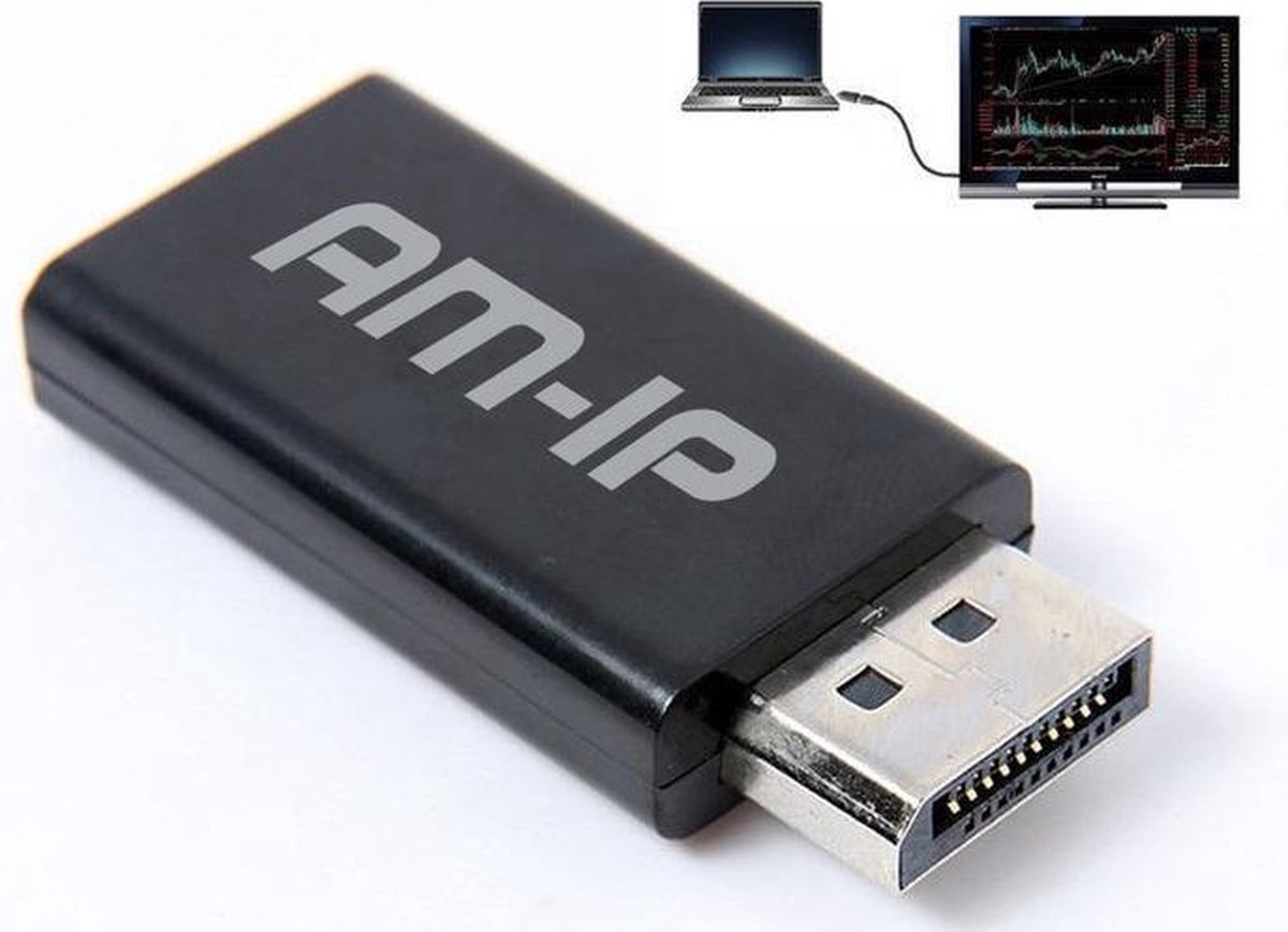 Premium DisplayPort naar HDMI Adapter 1080P Full HD - AM-IP®