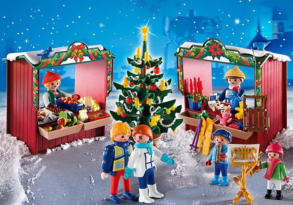 Playmobil Kerstmarkt 4891