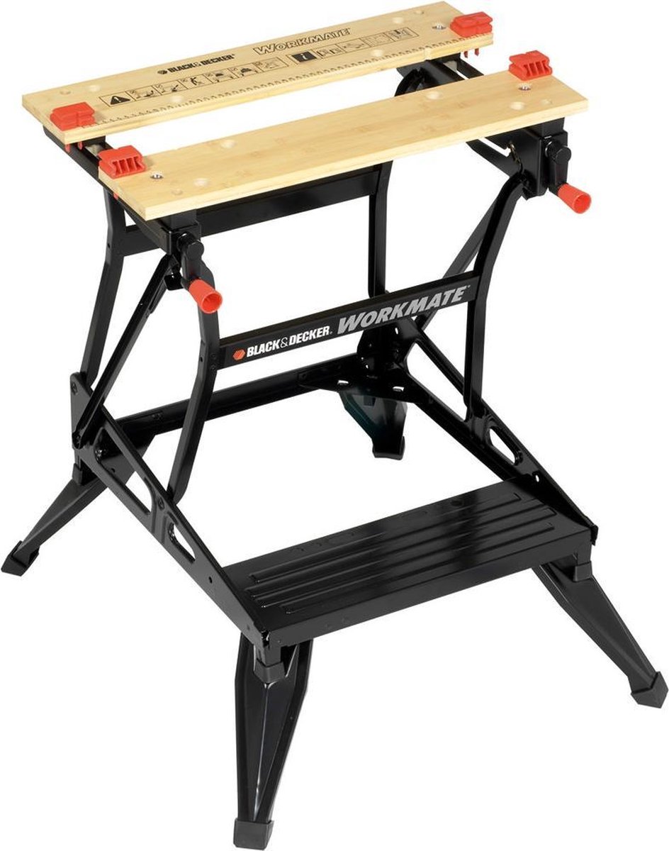BLACK+DECKER Workmate opvouw werkbank met 2 werkhoogten - WM536-XJ — cadeau in Games, Films & Muziek - foto 2