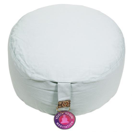 Meditatiekussen rond lichtturquiose – Yogi & Yogini — afbeelding 5