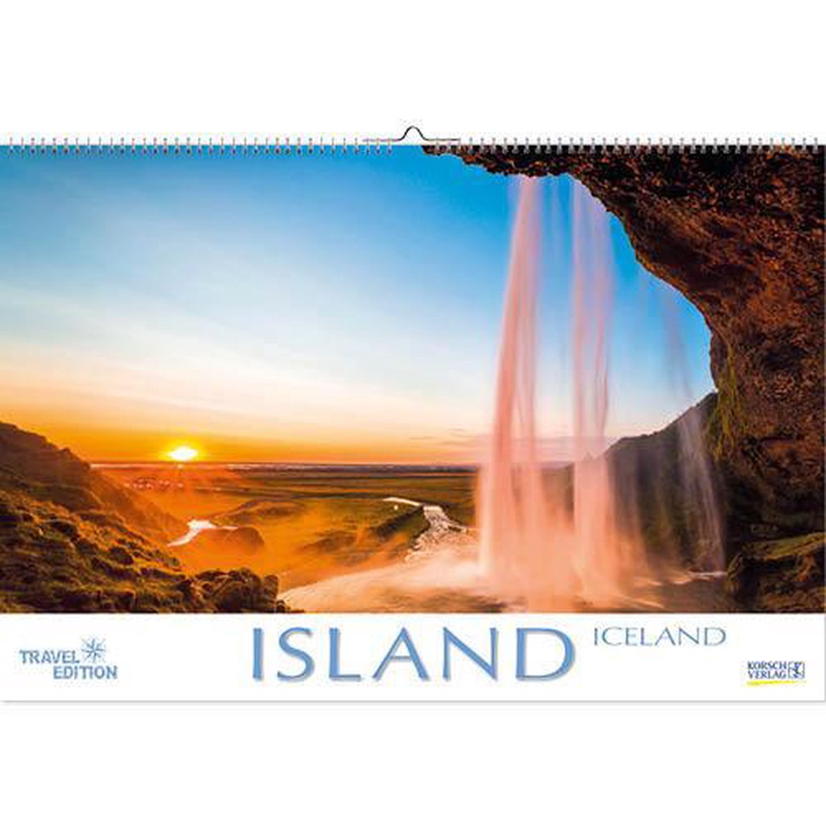 Kalender IJsland (58 x 39)