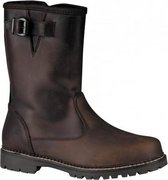 Enkellaars Berghen Aude Leather Dark Brown-Schoenmaat 38