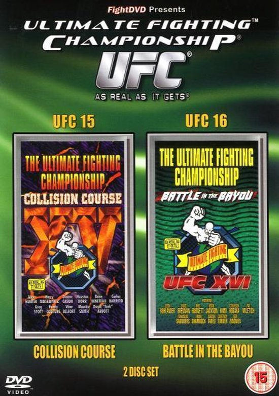 Cover van de film 'UFC - Collision Course / Battle In Bayou'