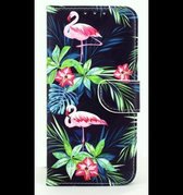 Flamingo's Boekmodel Hoesje Samsung Galaxy S8 Plus