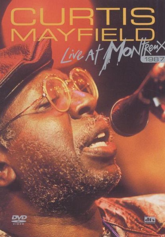 Cover van de film 'Curtis Mayfield - Live In Montreux'