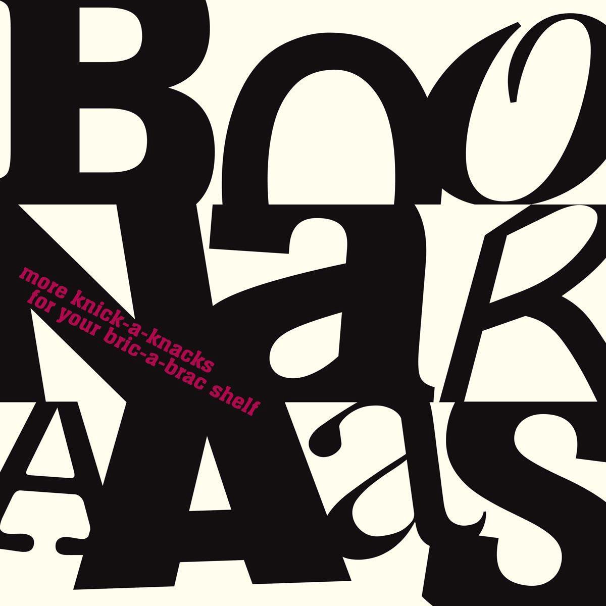 Boonaraaas!!! - More Knick-A-Knacks For Your Bric-A-Brac Shelf (LP)