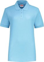 WorkWoman Poloshirt Ladies - 81221 sky blue - Maat XL