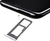 Simkaarthouder / sim tray geschikt voor Samsung Galaxy S8 Zilver