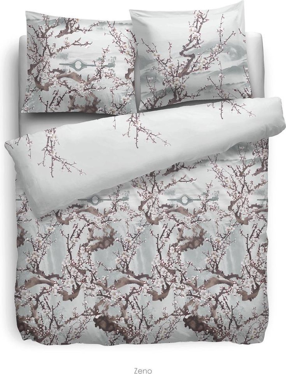 Heckettlane HnL Living Zeno - Dekbedovertrek - Multi Blauw
