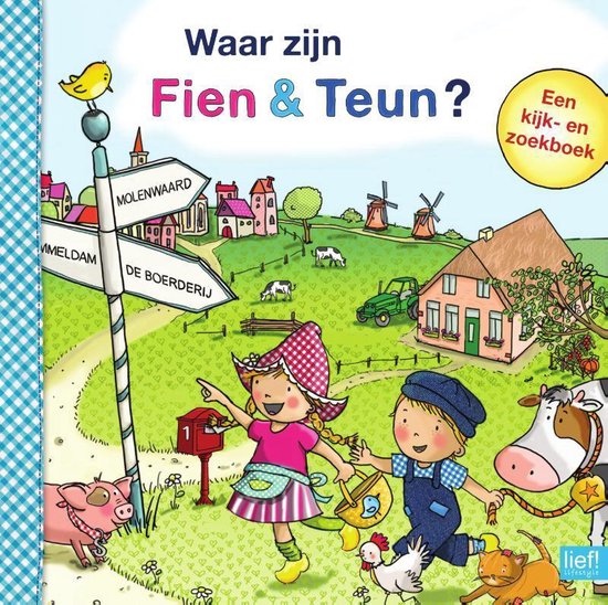 Cover van het boek 'Waar zijn Fien en Teun?'