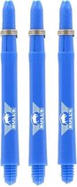 Bulls Nylon Dart Shafts - Blauw - Medium - (1 Set)