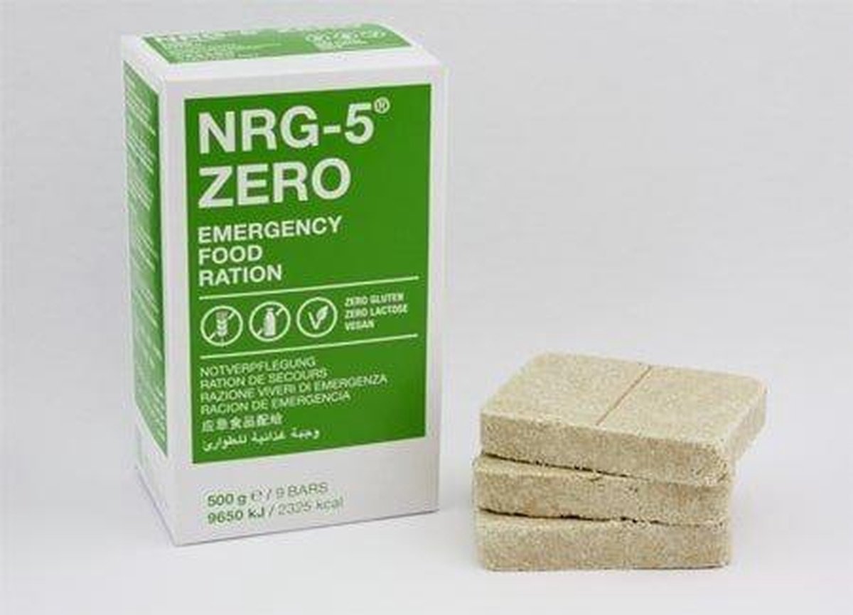 MSI NRG-5 ZERO - Noodrantsoen - Glutenvrij - 3 maanden