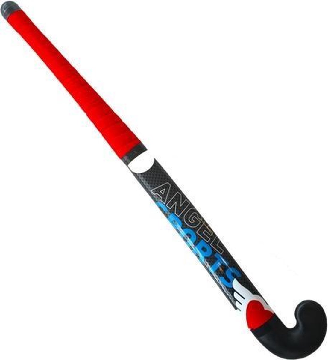 Angel Sports Streethockeystick Zwart/rood 34 Inch