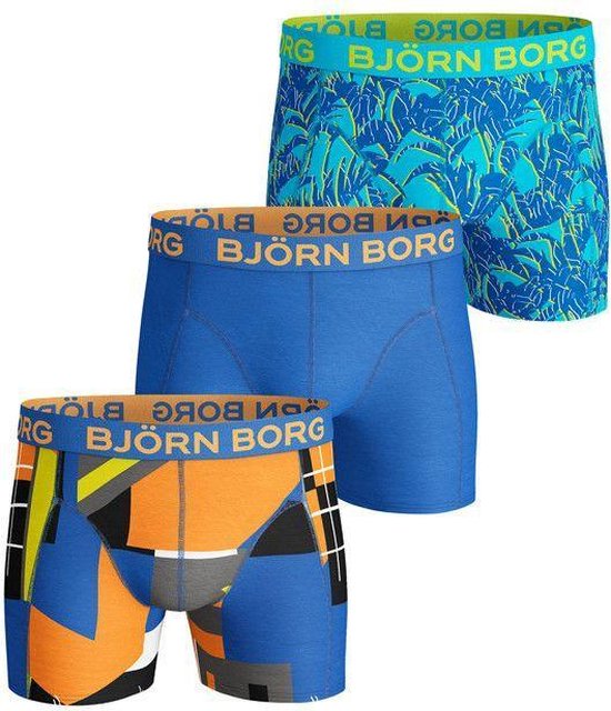 Bjorn Borg BB Multi Collage & BB Tropical - Ondergoed - Heren - 3 Pack -  Maat XL | bol.com