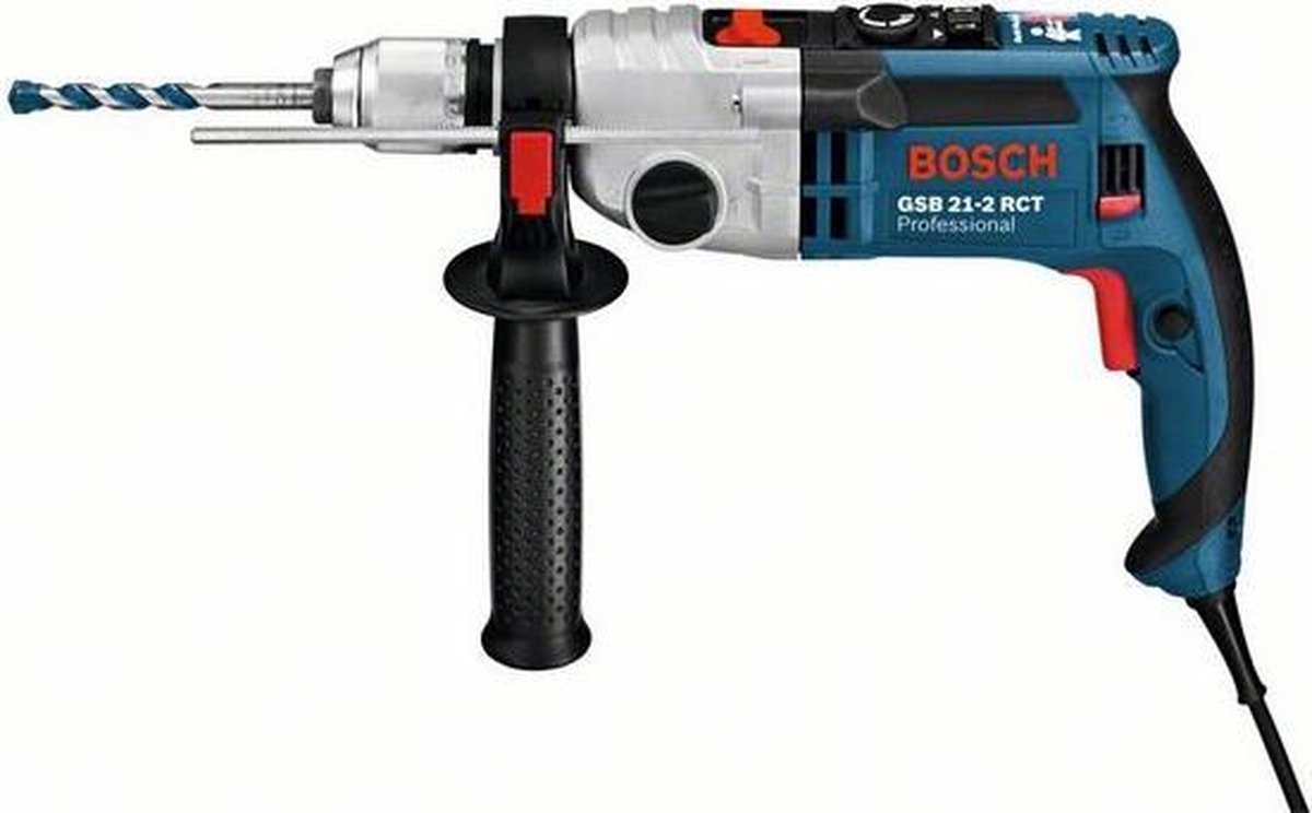 Perceuse Bosch pro à percussion GSB 21-2 RCT - 1300W