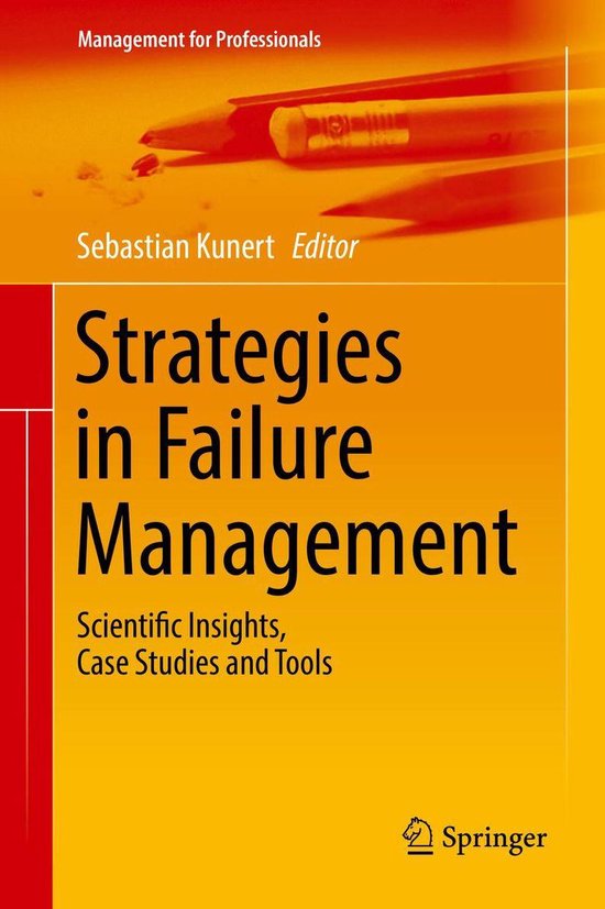 Management for Professionals - Strategies in Failure Managem ... - cover
