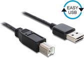Easy-USB2.0 kabel USB-A - USB-B - 0,50 meter
