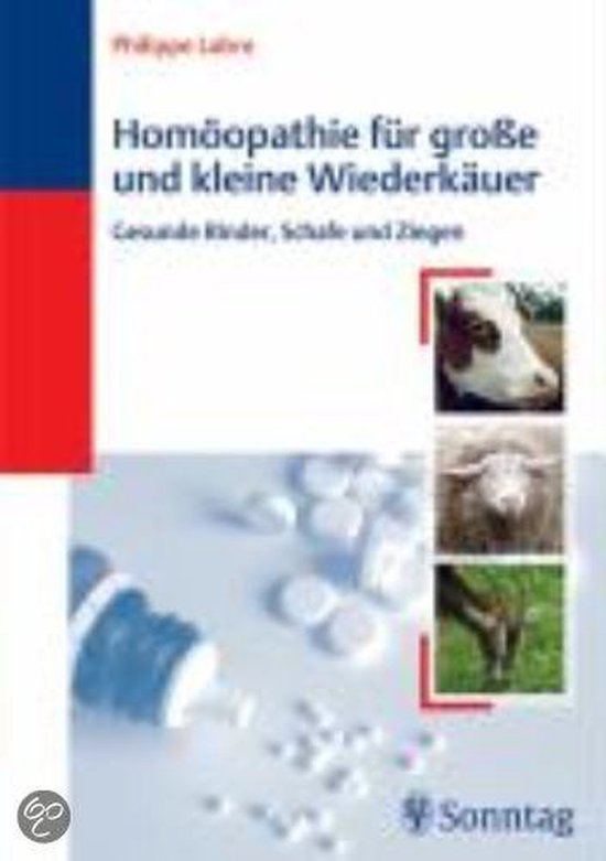 Homöopathie Für Große Und Kleine Wiederkäuer - cover