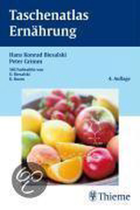 Taschenatlas der Ernährung | Hans-Konrad Biesalski - cover