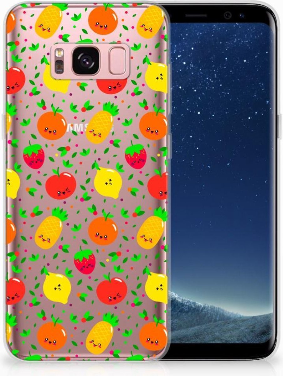 Samsung Galaxy S8 Siliconen Case Fruits