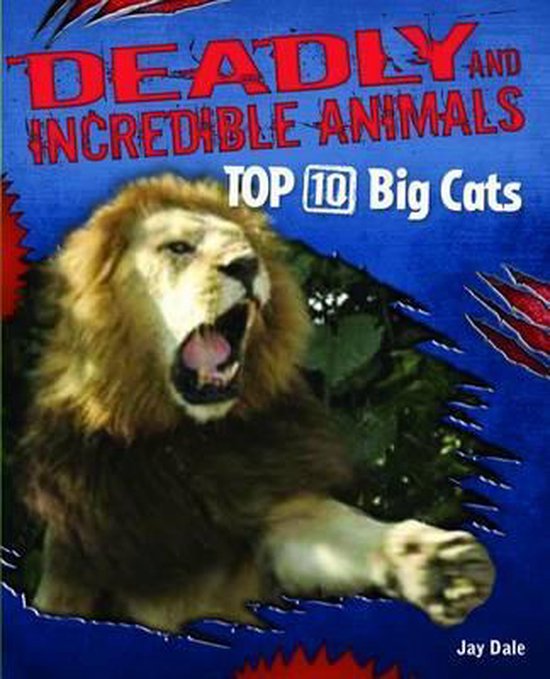 Us Dia Top Ten Big Cats, Jay Dale 9781599204079 Boeken