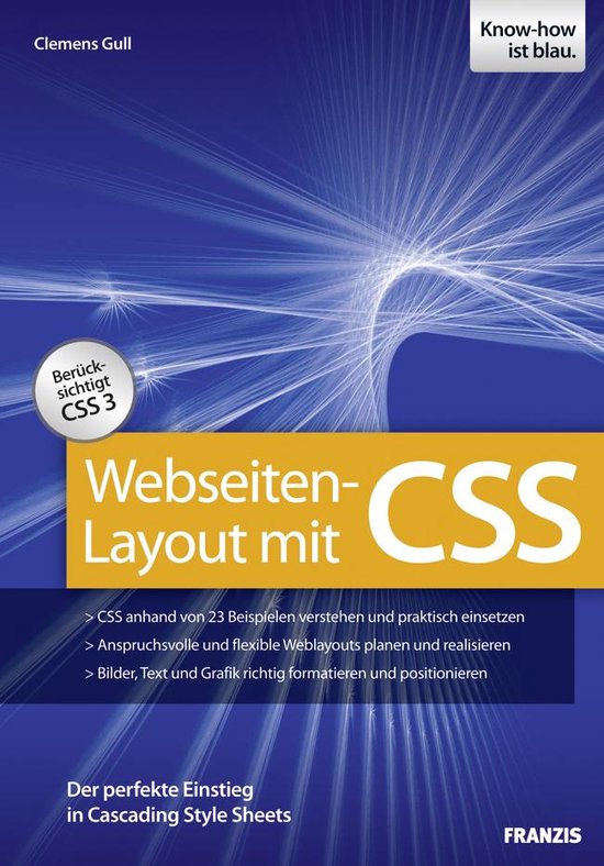 Web Programmierung - Webseiten-Layout mit CSS - cover