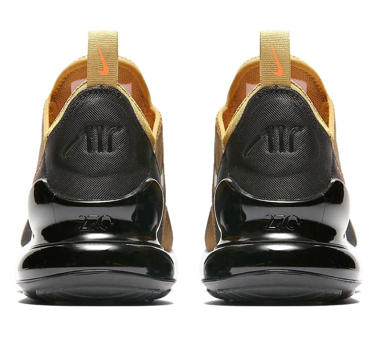 Eindeloos Inspiratie Zwakheid Nike Air Max 270 Sneakers Junior Sneakers - Maat 37.5 - Unisex -  bruin/oranje | bol.com