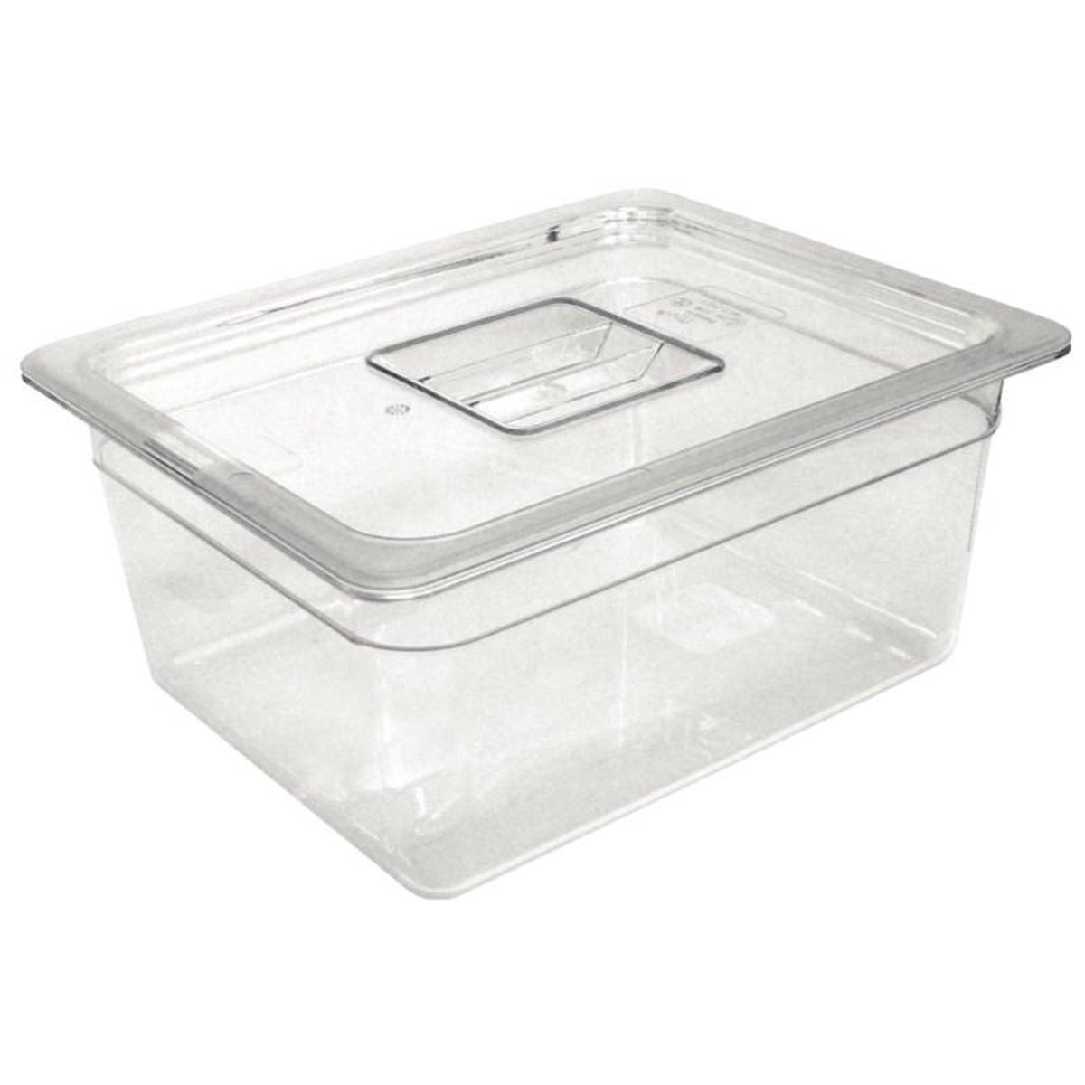 Polycarbonaat Bak - Transparant - GN1/3 - 6.5cm Hoog - Vogue U232