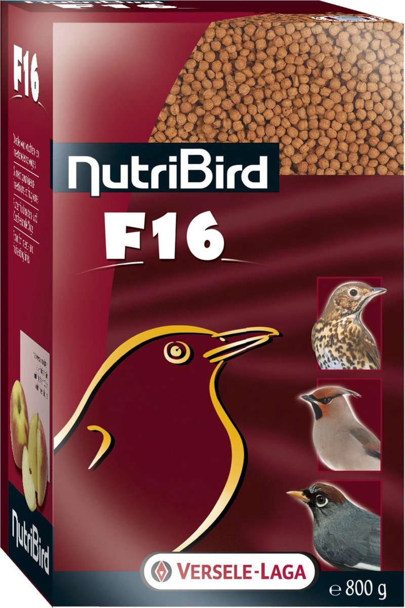 Versele-laga nutribird f16 800г (упак 5шт) (5410340220863)